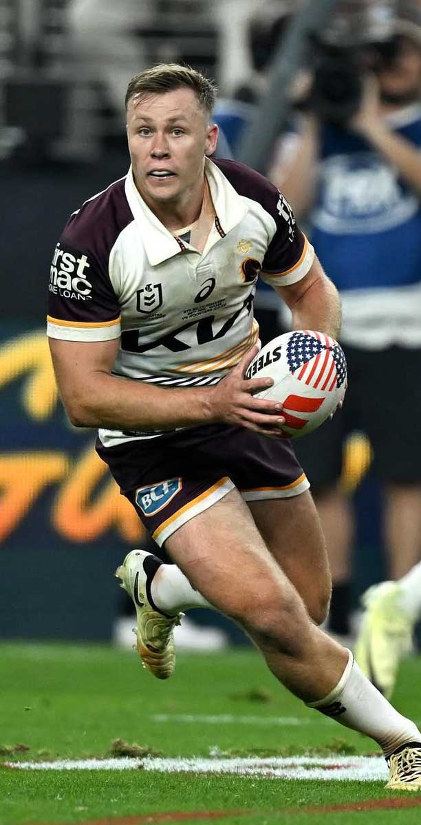 Billy Walters with the Broncos football club